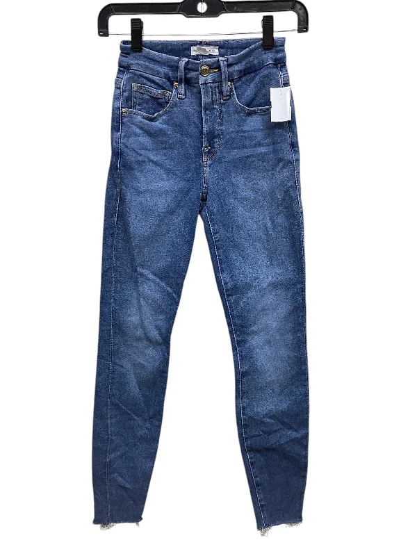 Classic Series Jeans Skinny By Good American In Blue Denim, Size: 0