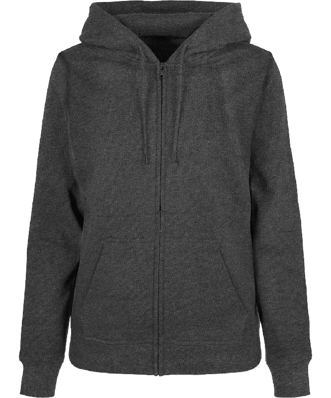 Autumn Selection Charcoal - Women’s basic zip hoodie