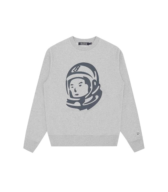 Elegant Casuals ASTRO HELMET CREWNECK - HEATHER GREY