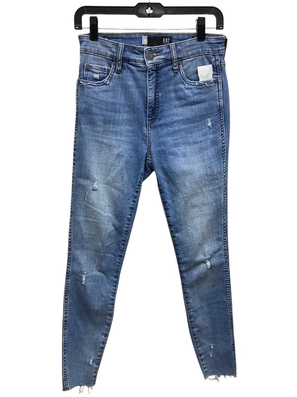 Sports And Leisure Jeans Skinny By Kut In Blue, Size: 0