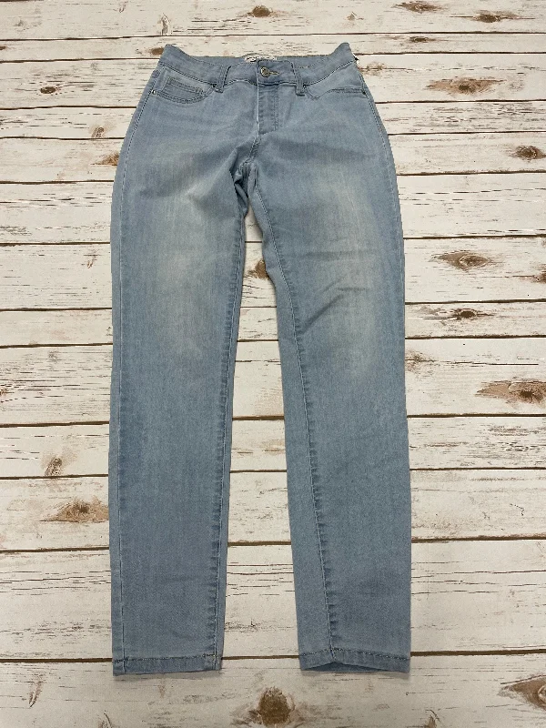 Smart Comfort Wear Jeans Skinny By Cme In Blue Denim, Size: 8