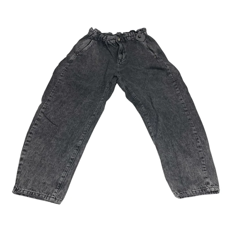 Light Fit Jeans Straight By Zara In Black, Size: 6