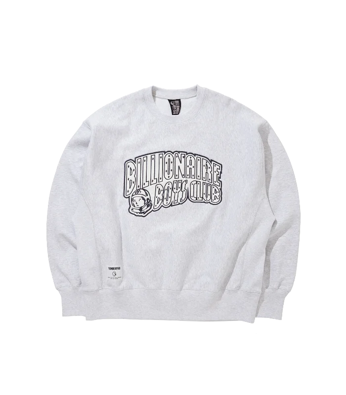 French Style ARCH LOGO SWEATSHIRT - ASH GREY