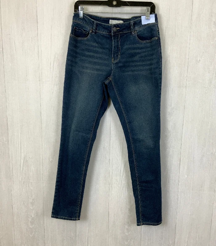 Comfortable Fashion Jeans Skinny By Cato In Blue Denim, Size: 8