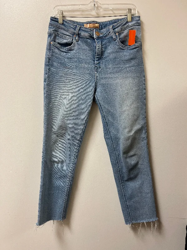 Advanced Customization Jeans Straight By Kut In Blue Denim, Size: 6