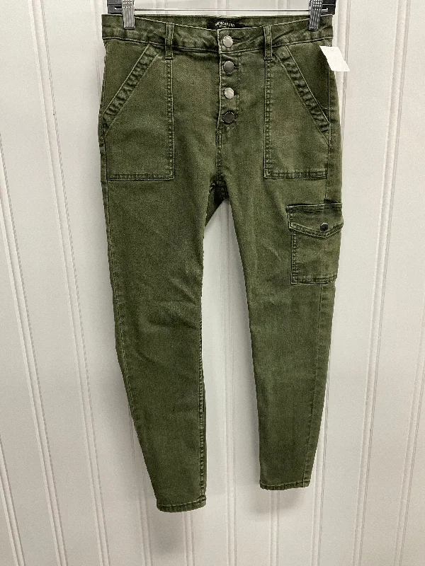 Design Perception Jeans Skinny By Clothes Mentor In Green Denim, Size: M