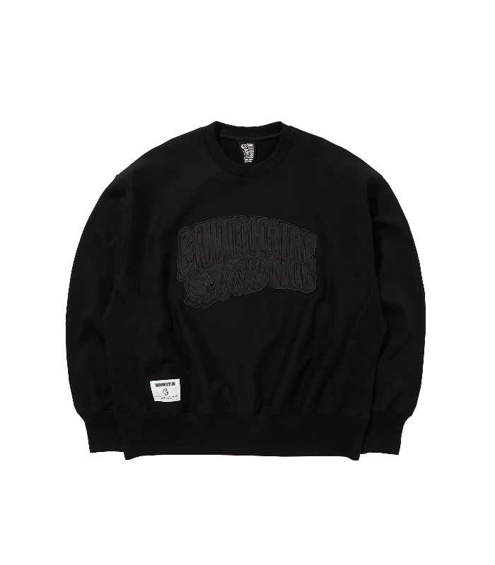 Fashionable Inner Wear ARCH LOGO SWEATSHIRT - BLACK