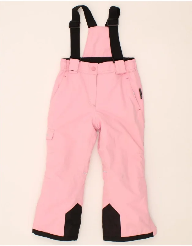 Versatile Style NORTHVILLE Girls Ski Trousers 7-8 Years  Pink Colourblock Nylon