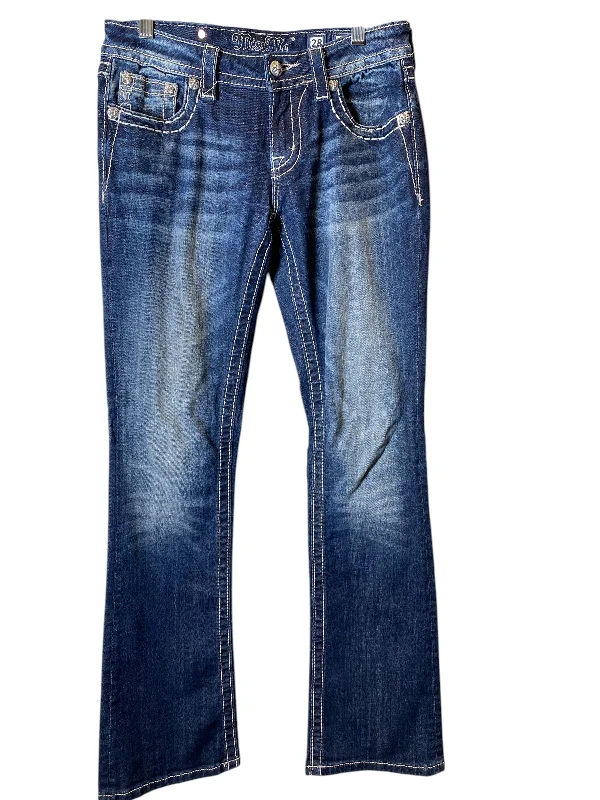 Romantic And Fresh Jeans Boot Cut By Miss Me In Blue, Size: 6