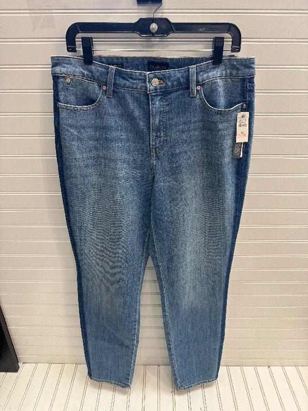 Cozy Vibes Jeans Skinny By Talbots In Blue Denim, Size: 10