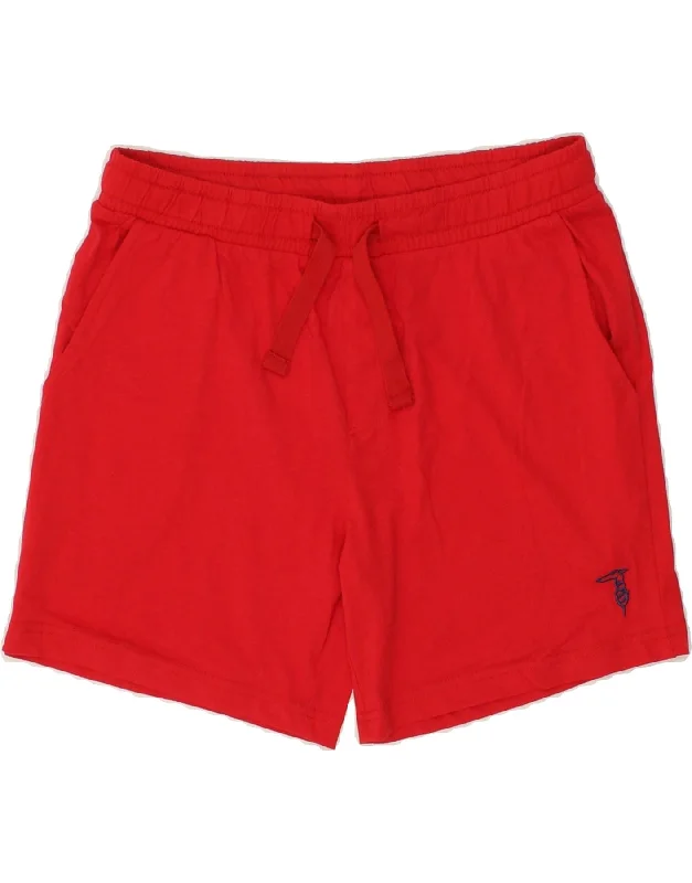 Cozy Dress TRUSSARDI Boys Sport Shorts 15-16 Years Red Cotton