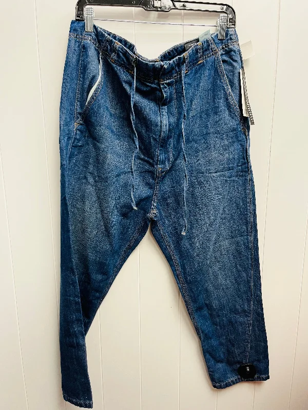Energy Wear Jeans Boyfriend By Vince In Blue Red & White, Size: L