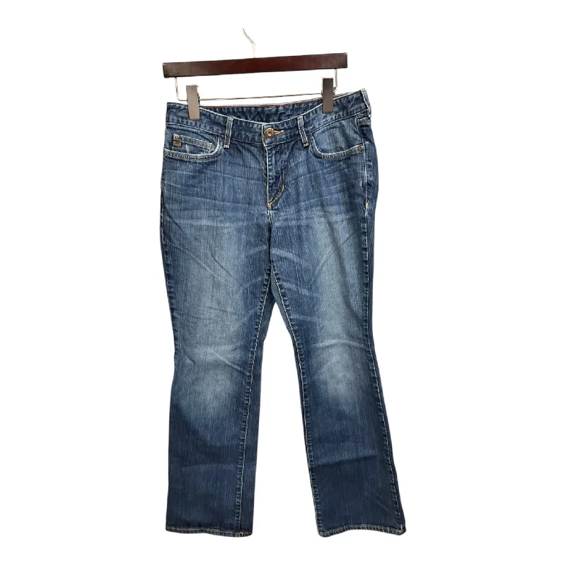 Free And Comfortable Jeans Boot Cut By Eddie Bauer In Blue Denim, Size: 10