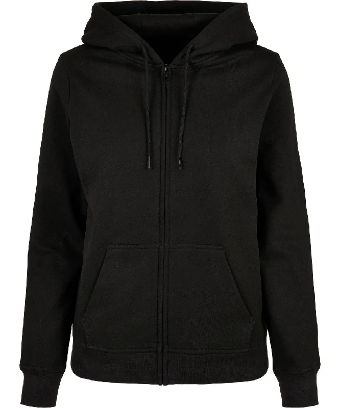 Trendy And Casual Black - Women’s basic zip hoodie