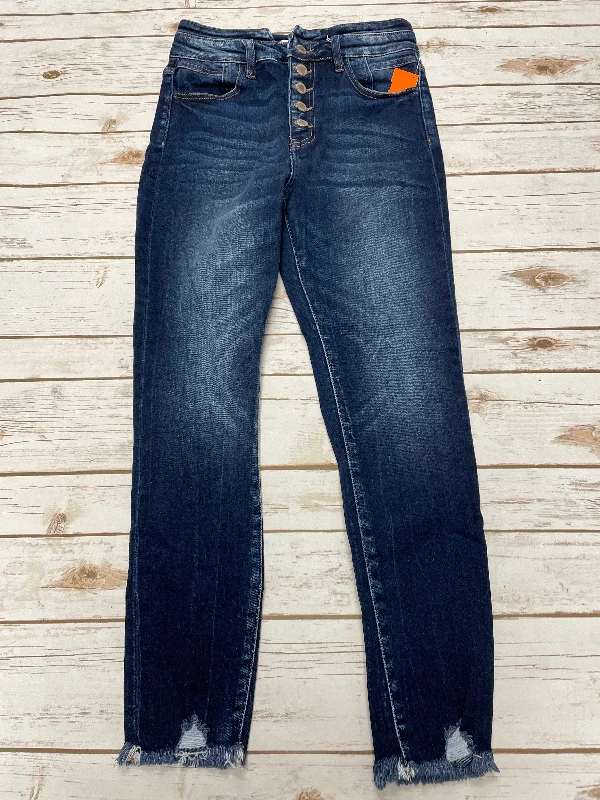 Simple Chic Jeans Skinny By Kancan In Blue Denim, Size: 4