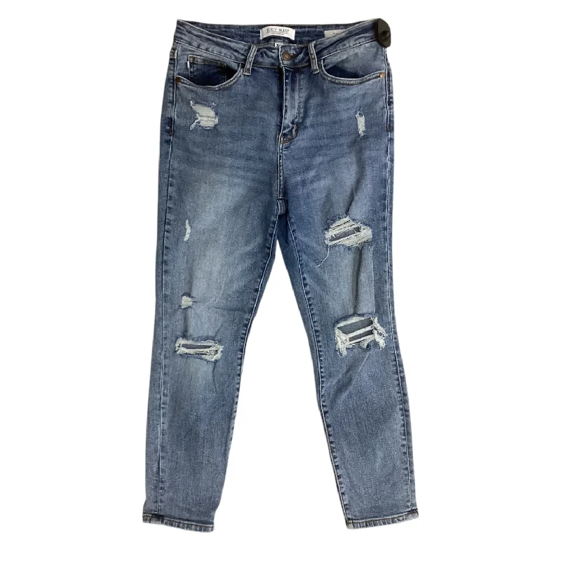 Comfortable And Versatile Jeans Skinny By Judy Blue In Blue Denim, Size: 6