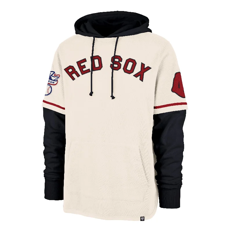 Feminine Charm BOSTON RED SOX COOPERSTOWN TRIFECTA '47 SHORTSTOP PULLOVER
