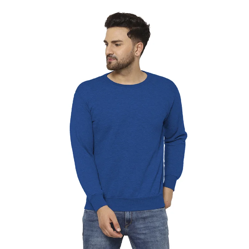 Soft Fabric Looks Vimal Jonney Fleece Round Neck Sweatshirt for Men