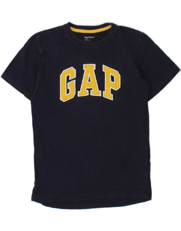 Goddess Outfit GAP Boys Graphic T-Shirt Top 7-8 Years Medium  Navy Blue Cotton