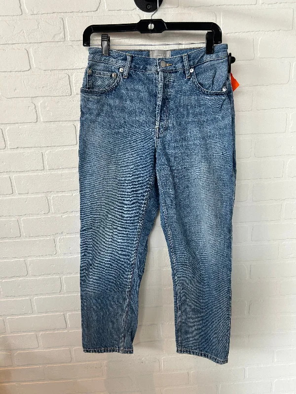 Comfortable Fashion Jeans Straight By Everlane In Blue Denim, Size: 4