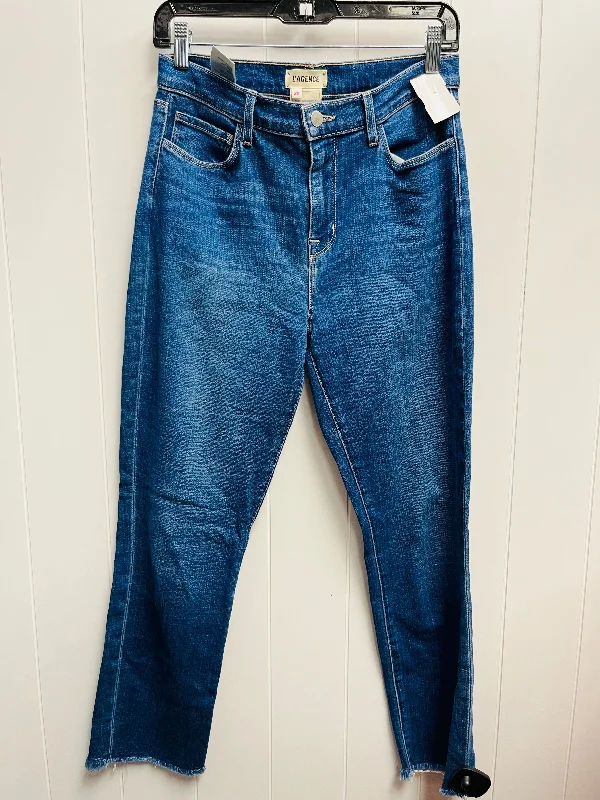 Fresh Wear Jeans Straight By lagence In Blue Denim, Size: 6