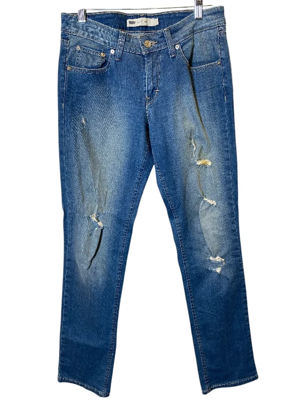 Casual Chic Wear Jeans Straight By Levis In Blue, Size: 6