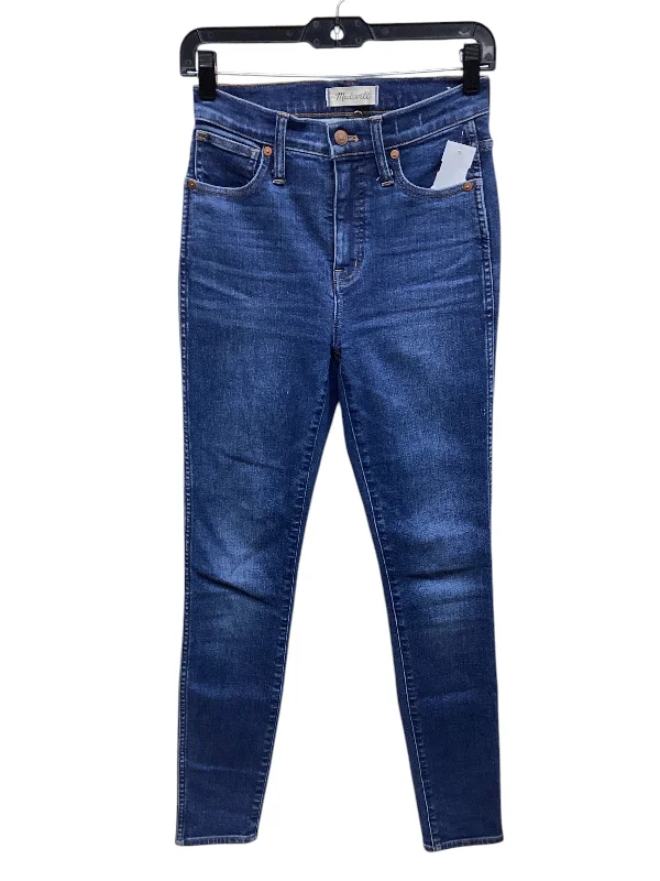Easygoing Outfits Jeans Skinny By Madewell In Blue Denim, Size: 8