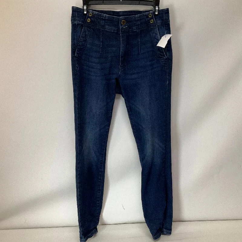 Urban Design Sense Jeans Skinny By Anthropologie In Blue Denim, Size: 6