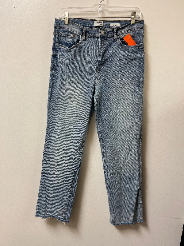 Denim Design Jeans Straight By Kensie In Blue Denim, Size: 10