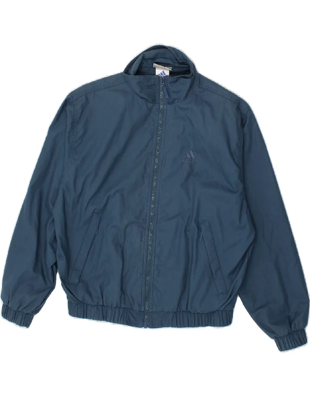 Sweet Girl ADIDAS Boys Tracksuit Top Jacket 11-12 Years Navy Blue Polyester
