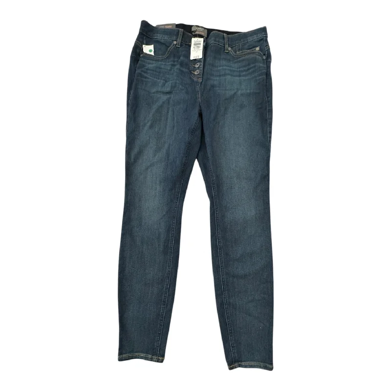 Fashionable Items Jeans Straight By Torrid In Blue Denim, Size:14