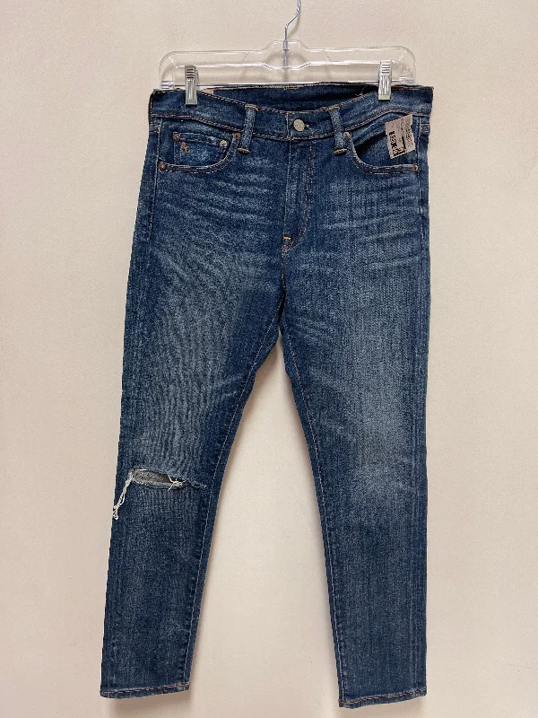 Comfortable Looks Jeans Straight By Polo Ralph Lauren In Blue Denim, Size: 10
