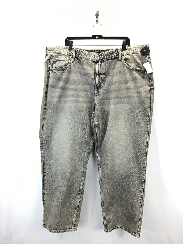 Youthful Style Jeans Straight By Clothes Mentor In Grey, Size: 20