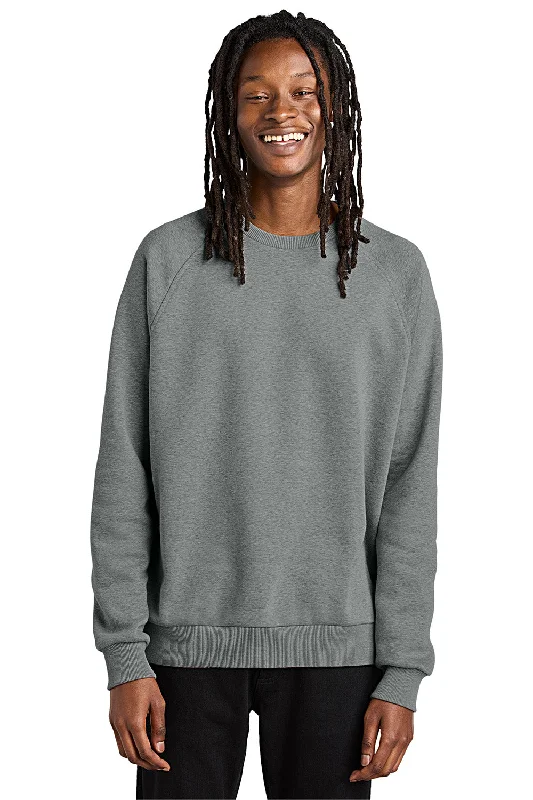 Advanced Customization Allmade Mens CVC Fleece Crewneck Sweatshirt - Heather Aluminum Grey - NEW Advanced Customization Allmade Mens CVC Fleece Crewneck Sweatshirt - Heather Aluminum Grey - NEW