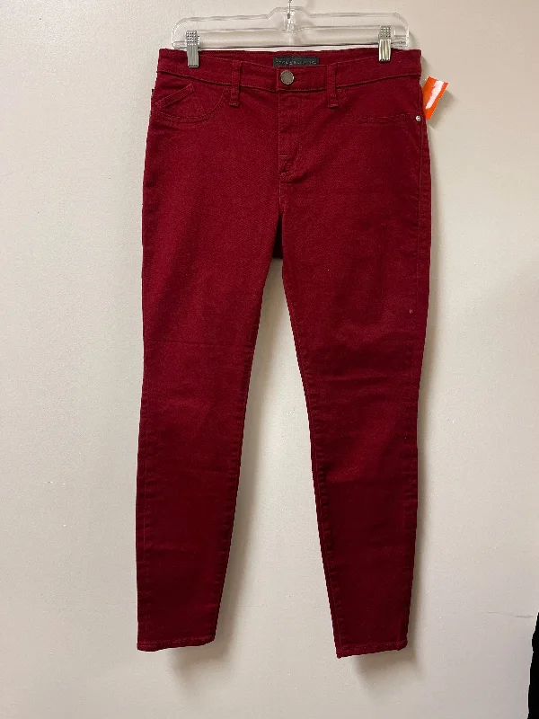 Classic Retro Jeans Skinny By Rock And Republic In Red, Size: 12
