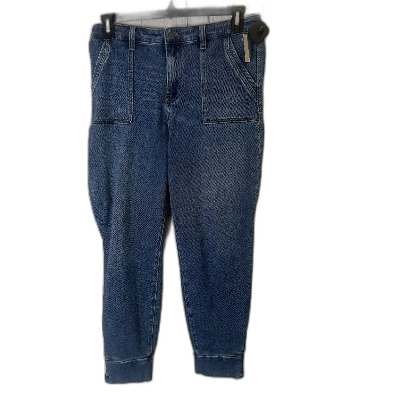 All-Day Style Jeans Straight By Kut In Blue Denim, Size: 12