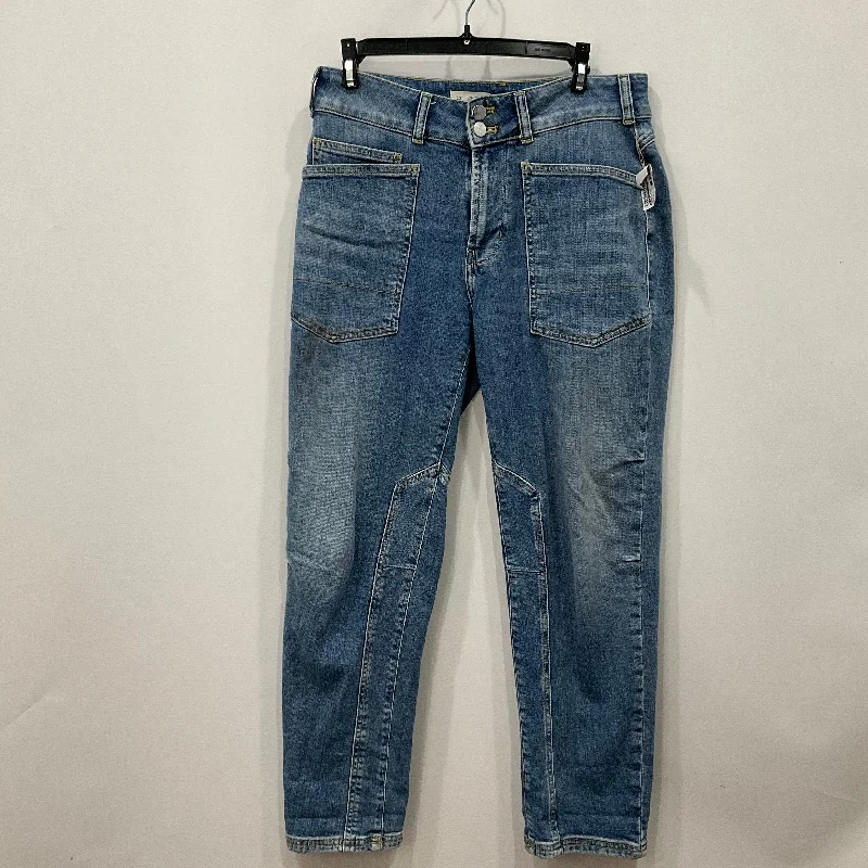 Basic Version Jeans Boyfriend By Pilcro In Blue Denim, Size: 4