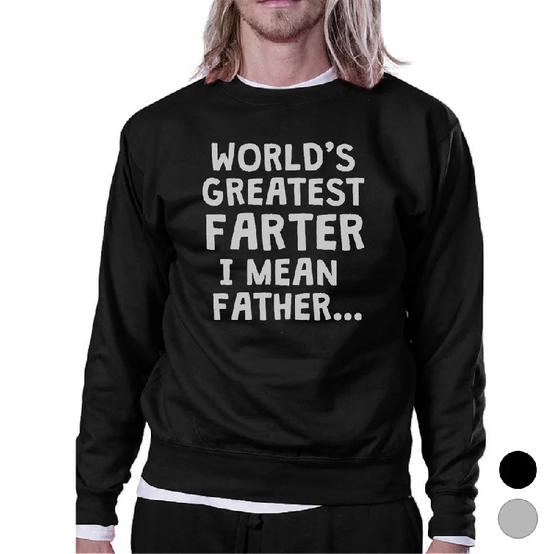 Relaxed Weekend Wear Farter Father Mens/Unisex Fleece Sweatshirt Best Fathers Day Gift Relaxed Weekend Wear Farter Father Mens/Unisex Fleece Sweatshirt Best Fathers Day Gift