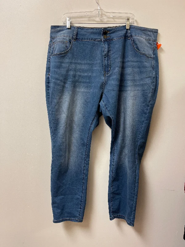 Free And Casual Jeans Skinny By Clothes Mentor In Blue Denim, Size: 24