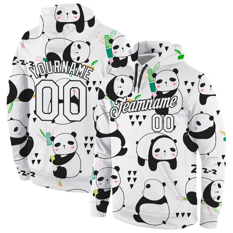 Knowledge And Elegance Custom Stitched Graffiti Pattern White-Black 3D Panda Sports Pullover Sweatshirt Hoodie Knowledge And Elegance Custom Stitched Graffiti Pattern White-Black 3D Panda Sports Pullover Sweatshirt Hoodie