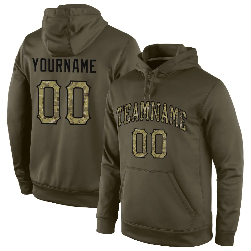 Simple Style Custom Stitched Olive Camo-Black Sports Pullover Sweatshirt Salute To Service Hoodie Simple Style Custom Stitched Olive Camo-Black Sports Pullover Sweatshirt Salute To Service Hoodie