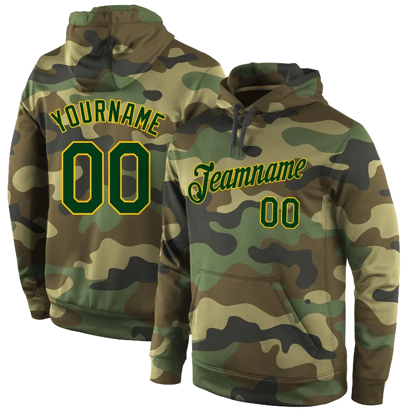 Luxury And Elegant Custom Stitched Camo Green-Gold Sports Pullover Sweatshirt Salute To Service Hoodie Luxury And Elegant Custom Stitched Camo Green-Gold Sports Pullover Sweatshirt Salute To Service Hoodie