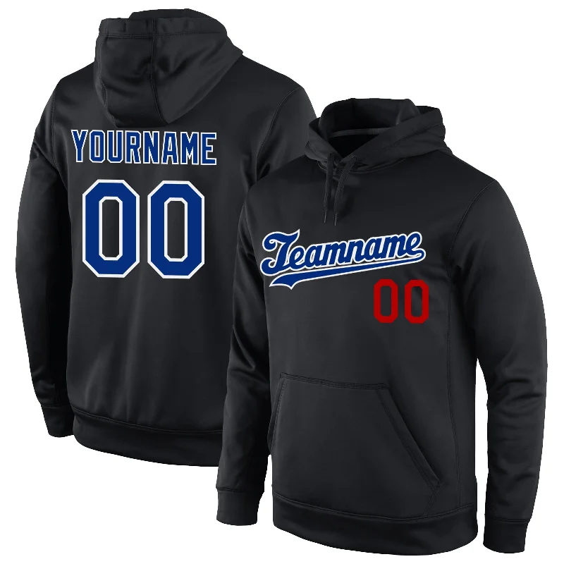 Fashion Innovation Custom Stitched Black Royal-Red Sports Pullover Sweatshirt Hoodie Fashion Innovation Custom Stitched Black Royal-Red Sports Pullover Sweatshirt Hoodie