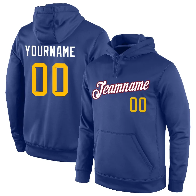 Luxury Temperament Custom Stitched Royal Gold-White Sports Pullover Sweatshirt Hoodie Luxury Temperament Custom Stitched Royal Gold-White Sports Pullover Sweatshirt Hoodie