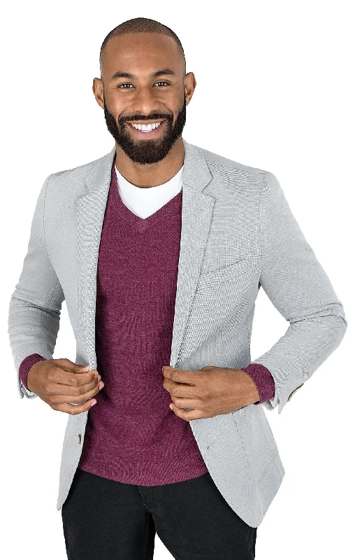 Street Fashion ARUBA GREY SLIM FIT BLAZER