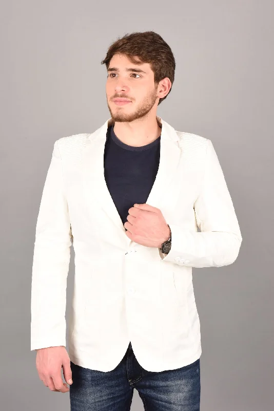 Casual And Versatile Men's Double Button Blazer