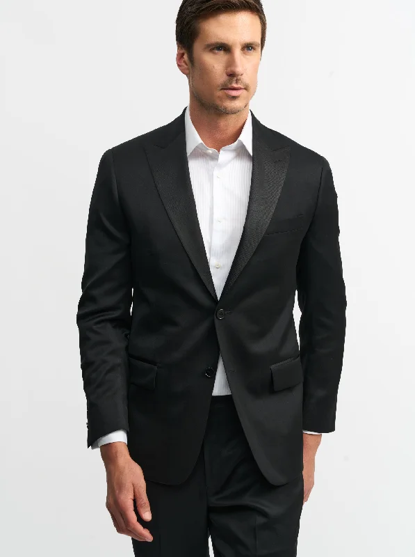 Free And Casual PEAK LAPEL TUXEDO JACKET