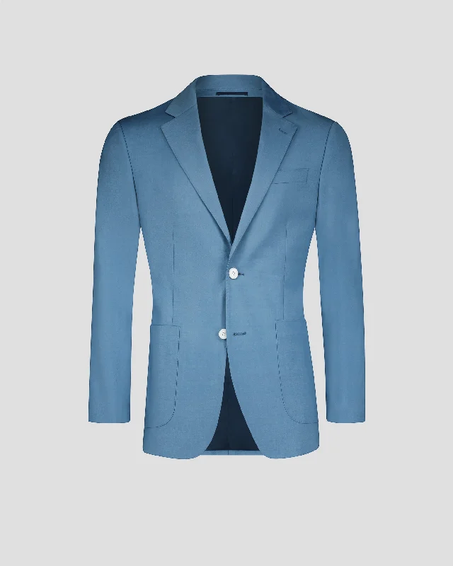 Body Design SG Single Breasted Blazer  – Pastel Blue
