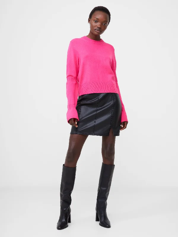 Noble And Elegant Babysoft Gathered Long Sleeve Jumper