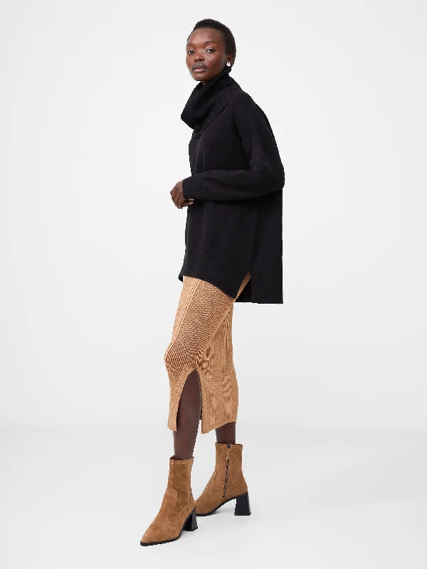 Fashion Elements Babysoft Ribbed Cowl Neck Jumper
